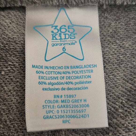 365Kids from Garanimals 3 Piece Shark Outfit Size 6 NWT 2 shirts 1 pair pants - Picture 13 of 16